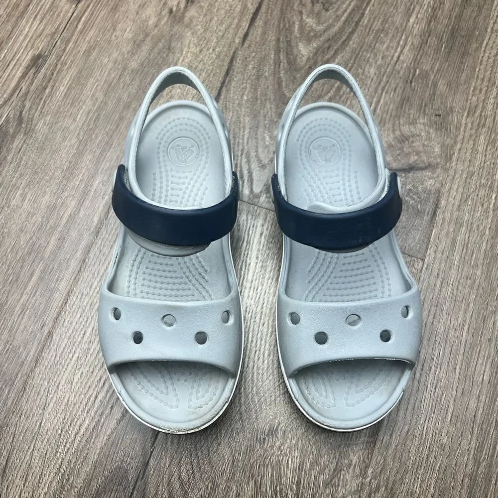 Crocs Girls/Boys Crocband Moulded Croslite Strap Fastening Sandal 100% Thermopla